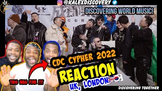 CDC 2022 Cypher W Trouble TheOfficialPlugtv REACTION 🇬🇧 [upl. by Luapnoj66]