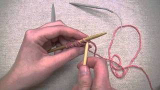 Knitting with Two Circulars [upl. by Mora288]