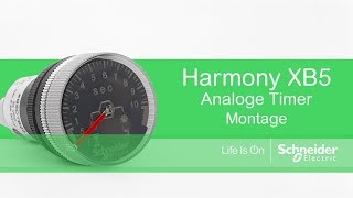 Harmony XB5 – Timer – MontageInstallation [upl. by Kerrin]