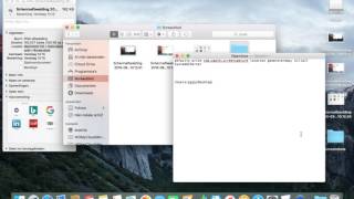 screenshot bewaren op nieuwe locatie MacOs Sierra [upl. by Lusar]
