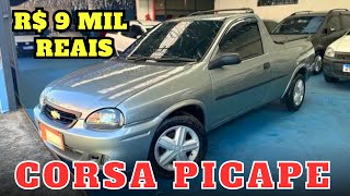 CHEVROLET CORSA PICAPE À VENDA A PARTIR DE 9 MIL REAIS [upl. by Monjan]