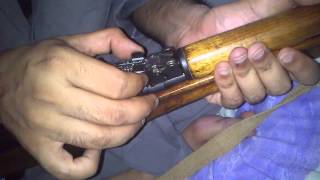 SKS loose rear sights MOV0012mp4 [upl. by Gilberte]