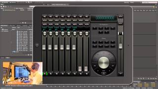 Adobe Audition with an iPad Control Surface [upl. by Germana]