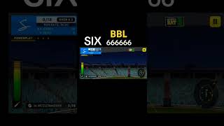 BBL SIX BALL SIX 6 🫣🫣😱😱 [upl. by Ojyllek634]