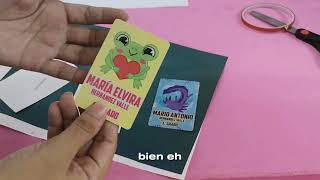 Como sublimar tarjetas de pvc credenciales pvc  tags escolares sublimacion tarjetassublimadas [upl. by Akym]