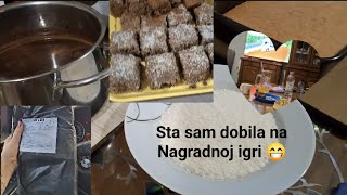 Haul ♻️ Pravimo kolac 🍰 cupavci  dm  Sta sam dobila na nagradnoj igri❓️🥳 LjubicaGalic89 [upl. by Annauqal]