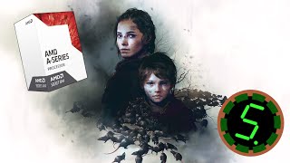 AMD A8 9600 vs Plague tale innocence [upl. by Alliuqaj782]