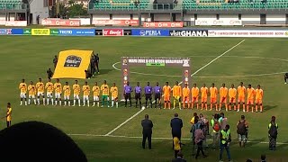 WAFU ZONE B GHANA VS COTE DIVOIRE  WARMUP [upl. by Remington]