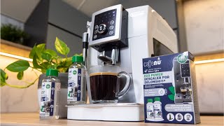 Descale your Delonghi coffee machine quick and efficient with Caffenu [upl. by Aynna603]