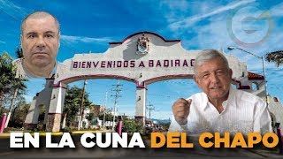 AMLO el primer presidente en ir a Badiraguato la tierra de El Chapo Sinaloa [upl. by Agneta]