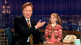 Conans Daughter  Late Night with Conan O’Brien [upl. by Etirugram523]