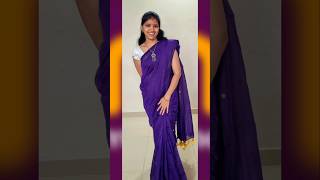 Meesho cotton saree viralshort trending meesho products vibes of Valliram73 ytshortsvideo [upl. by Northey716]