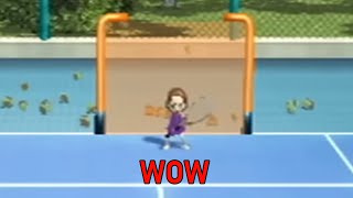 Poofesure Tennis Training quotWOWquot [upl. by Anirtik838]