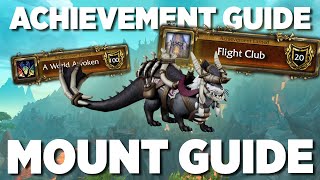 Bestowed Ottuk Vanguard  Flight Club  Dragonflight Meta Achievement and Mount Guide  Retail WoW [upl. by Tak]