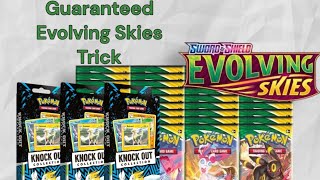 Pokemons Guaranteed Evolving Skies Trick Only 999 [upl. by Jahdiel151]