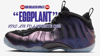 2024 Nike Air Foamposite One “Eggplant”  Detailed look  Price [upl. by Assenal103]