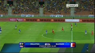 Malaysia vs Bahrain  AFC Asian Cup 2015 qualification [upl. by Adnil558]