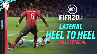 FIFA 20 New Skills Tutorial  Lateral Heel to Heel [upl. by Enaitsirhc]