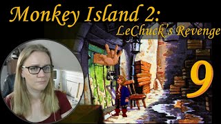 Lets Play Monkey Island 2 Blind Part 9 Justyeah [upl. by Yddeg29]