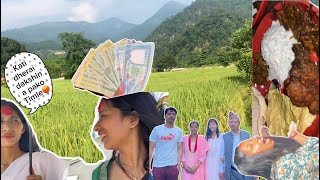 Dashain 2081CelebrationMy First Vlog🌸 LAXMI SHRESTHA  viralvideo nepal [upl. by Yenal301]