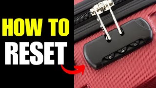 How To Reset A Heys Luggage Lock  Forgot Pasword [upl. by Eiramyma]