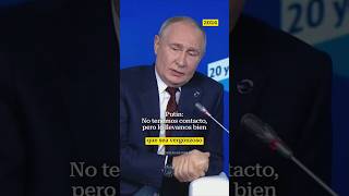 Putin No haya nada vergonzoso en buscar diálogo con líderes mundialesputin rusia presidente [upl. by Naeruat929]