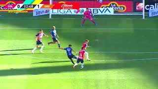 Gol de Leonardo Sequeira  Chivas 0  1 Querétaro  Liga MX  Grita México C22  Jornada 3 [upl. by Luy]