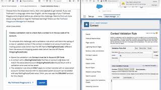 Create Validation Rules in Salesforce [upl. by Georgine]