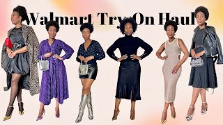 WALMART FALL FASHION HAUL 2023  Holiday Outfit Ideas  KERRY SPENCE [upl. by Ahsia]