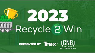 2023 Trex Recycling Challenge Live Award Ceremony [upl. by Elset]