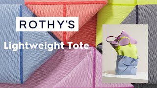 NEW  Rothys Lightweight Tote Review  Packing [upl. by Dent]