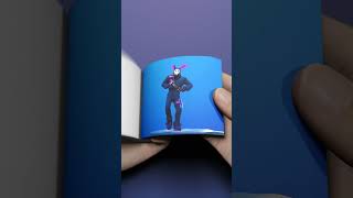 Hootenanny Dance FlipBook fornite wednesday flipbook shorts [upl. by Vinna]