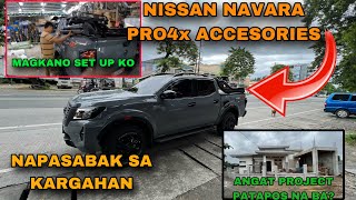 NISSAN NAVARA PRO4x ACCESORIES MAGKANO SET UP KOANGAT PROJECT UPDATE [upl. by Sucramd]