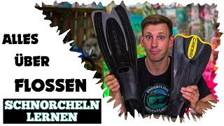 Alles was du über Flossen wissen musst • Schnorcheln lernen [upl. by Netsew]