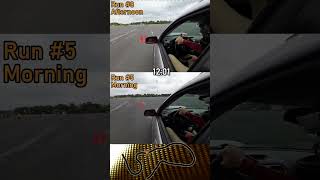 AutoX Best Runs Morning v Afternoon autocross wrx shorts car [upl. by Vanzant]