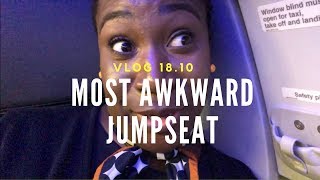 MOST AWKWARD JUMPSEAT  VLOG 1810 [upl. by Nosittam]