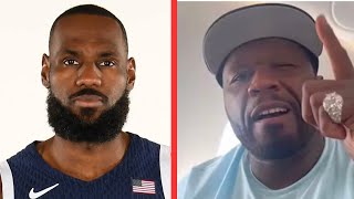 50 Cent REVEALS How LeBron James Made Him A Millionaire [upl. by Nira]