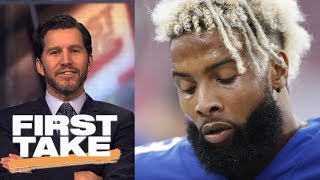 Will Cain calls Odell Beckham Jr delusional for comparison to Tom Brady  First Take  ESPN [upl. by Joris569]