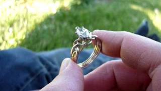 wwwcrystalrealmcom fourband puzzle ring instructions [upl. by Brotherson729]