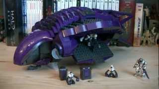 Halo Mega Bloks 96941 Covenant Phantom Review [upl. by Bornie]