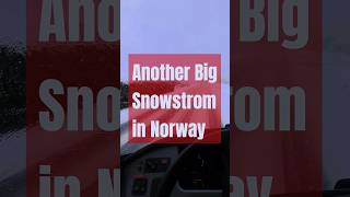 Another Big Snowstrom  What happened this is March  norway [upl. by Arissa]