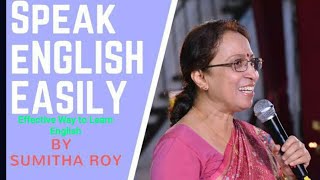 Effective Way to Learn English  Prof Sumita Roy  IMPACT  2020 [upl. by Ees]