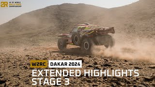 Extended highlights  Stage 3  Dakar2024  W2RC [upl. by Larrie838]