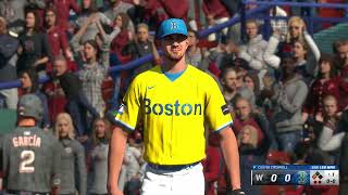 MLB The Show 24  City Connect Uniforms Washington Nationals vs Boston Red Sox [upl. by Einaoj]