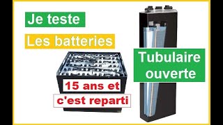 Je teste les batteries TUBULAIREs [upl. by Enomal]