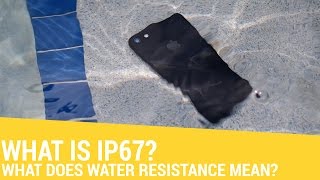 iPhone 7 What is IP67 amp What Does Water Resistant Really Mean [upl. by Origra]