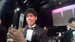 2019 SUHSD Honor Symphonic Band Horn Cam  quotJoy Revisitedquot  Frank Ticheli [upl. by Burny411]