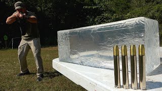 Elephant Rifle vs Ballistic Gel [upl. by Quartas797]