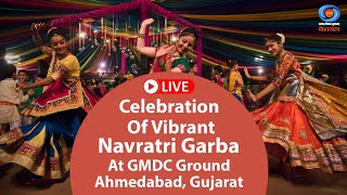 LIVE  Celebration Of Vibrant Navratri Garba At GMDC Ground Ahmedabad Gujarat  3rd October 2024 [upl. by Obocaj]