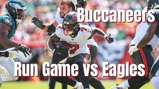 Buccaneers Run Game Vs Eagles [upl. by Christy]